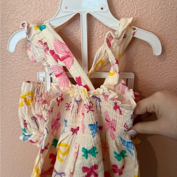 NWT Angel Dear Colorful Bow Print Set - Picture 3 of 5